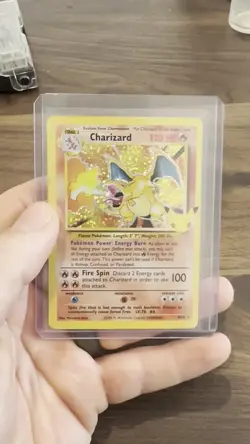 Pokemon TCG Charizard Celebrations Classic Collection Holo Rare Card 4/102 - Image 2