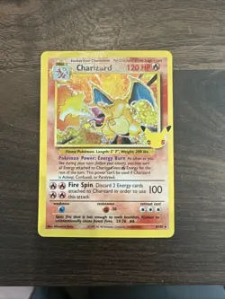 Pokemon TCG Charizard Celebrations Classic Collection Holo Rare Card 4/102 - Image 5