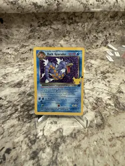 Pokemon TCG Dark Gyrados Card 8/82 Celebrations 25th Anniversary - Image 1