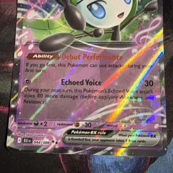 Meloetta ex 044/086 - S&V: Black Bolt Double Rare Holo Card - Pokemon TCG (NM) - Image 4