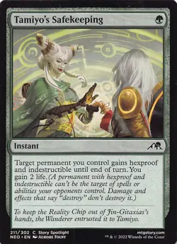 Tamiyo's Safekeeping NEO 211 English NM - MTG - Image 1