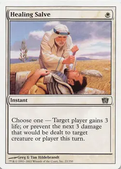 Healing Salve 8ED 22 English NM - MTG - Image 1