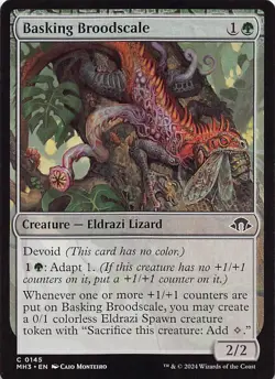 Basking Broodscale MH3 145 English NM - MTG - Image 1