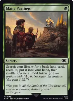 Many Partings LTR 176 English NM - MTG - Image 1