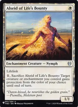 Alseid of Life's Bounty LIST 001/254 English NM - MTG - Image 1