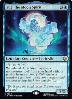 Yue, the Moon Spirit TLA 83 Foil English NM - MTG - Image 1