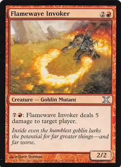 Flamewave Invoker 10E 202 English NM - MTG - Image 1