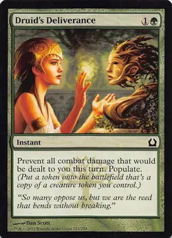 Druid's Deliverance RTR 123 English NM - MTG - Image 1