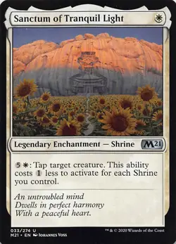Sanctum of Tranquil Light M21 33 English NM - MTG - Image 1