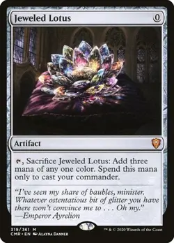 Jeweled Lotus Commander Legends NM MTG - Image 1