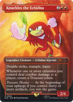 MTG Knuckles the Echidna - 2082 - Secret Lair Drop Series (SLD) NM - Image 1