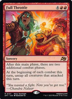 Full Throttle DFT 127 English NM - MTG - Image 1