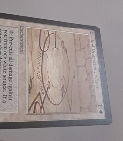 Circle of Protection: White EX Beta MTG Magic the Gathering - Image 3
