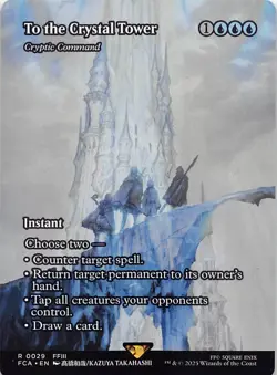 To the Crystal Tower - Cryptic Command (Showcase) FCA 29 English NM - MTG - Image 1