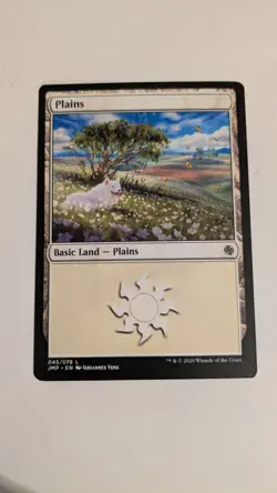 MTG Plains NM (DOG) Jumpstart ENGLISH 045/078 Magic The Gathering - Image 1