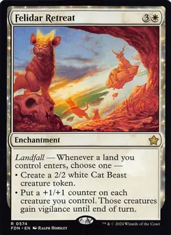 Felidar Retreat FDN 574 English NM - MTG - Image 1