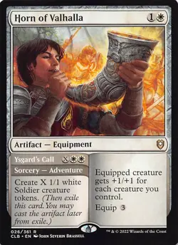 Horn of Valhalla CLB 26 English NM - MTG - Image 1