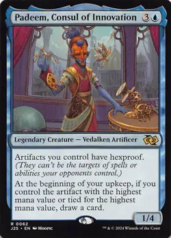 Padeem, Consul of Innovation (Anime) J25 62 English NM - MTG - Image 1