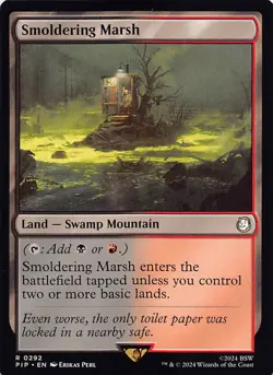 Smoldering Marsh PIP 292 English NM - MTG - Image 1