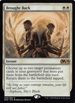 Brought Back M20 9 English NM - MTG - Image 1