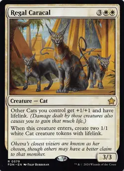 Regal Caracal FDN 579 English NM - MTG - Image 1