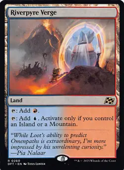 Riverpyre Verge DFT 260 English NM - MTG - Image 1