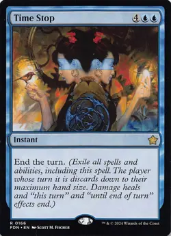 Time Stop FDN 166 English NM - MTG - Image 1