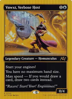Vnwxt, Verbose Host (First-Place Foil) DFT 443 Foil English NM - MTG - Image 1