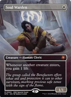 Soul Warden (Borderless) SPG 65 English NM - MTG - Image 1