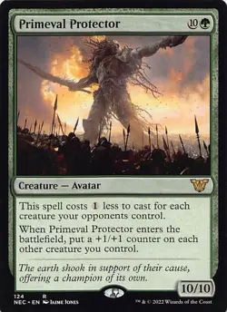 Primeval Protector NEC 124 English NM - MTG - Image 1