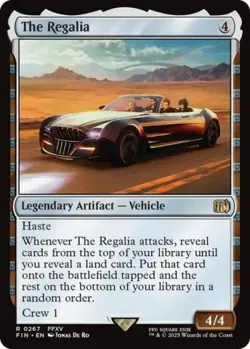 The Regalia -Foil Near Mint MTG Universes Beyond: FINAL FANTASY - Image 1