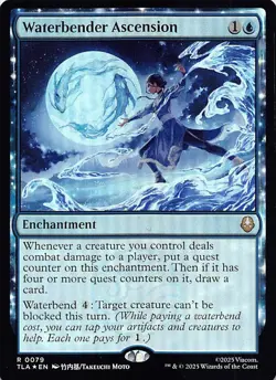 Waterbender Ascension TLA 79 Foil English NM - MTG - Image 1