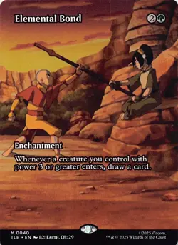 Elemental Bond (Borderless) TLE 40 English NM - MTG - Image 1