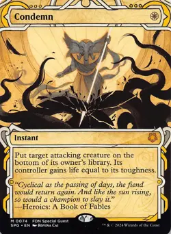 Condemn (Showcase) SPG 74 English NM - MTG - Image 1