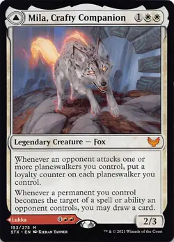 Mila, Crafty Companion LIST 153 English NM - MTG - Image 1
