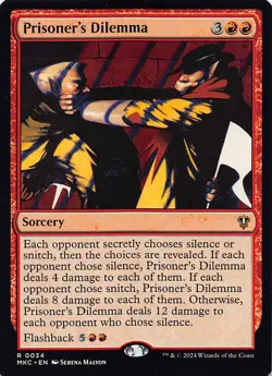 Prisoner's Dilemma MKC 34 English NM - MTG - Image 1