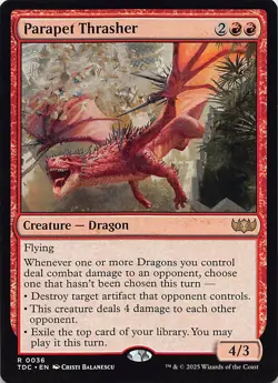 Parapet Thrasher TDC 36 English NM - MTG - Image 1