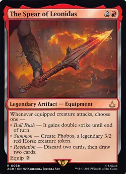 The Spear of Leonidas ACR 38 English NM - MTG - Image 1