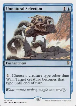 Unnatural Selection (White Border) MB2 38 English NM - MTG - Image 1