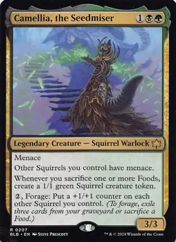 Camellia, the Seedmiser BLB 207 English NM - MTG - Image 1