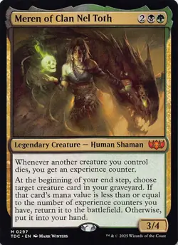 Meren of Clan Nel Toth TDC 297 English NM - MTG - Image 1