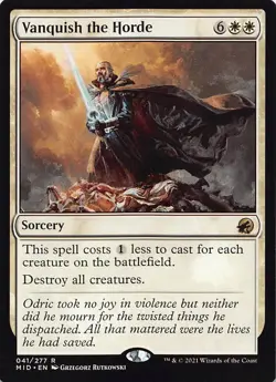 Vanquish the Horde MID 41 English NM - MTG - Image 1