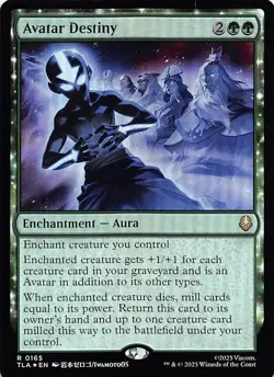 Avatar Destiny TLA 165 Foil English NM - MTG - Image 1