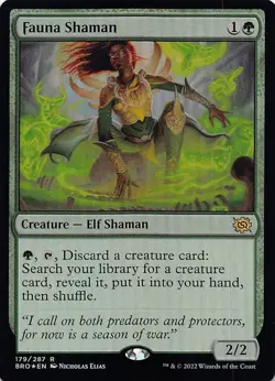 Fauna Shaman BRO 179 Foil English NM - MTG - Image 1