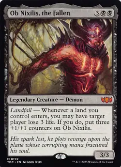 Ob Nixilis, the Fallen TDC 192 English NM - MTG - Image 1