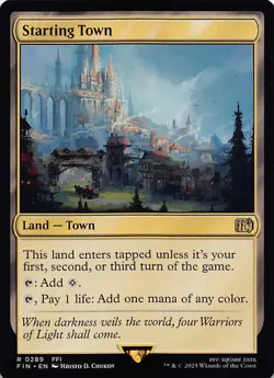 Starting Town FIN 289 English NM - MTG - Image 1