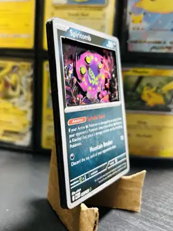 Spiritomb 087/132 Reverse Holo Pokemon Trading Card 3D Shadow Box Handmade Art - Image 3