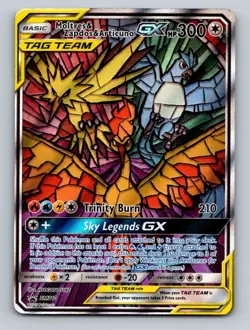 Pokemon TCG Moltres & Zapdos & Articuno GX Holo Promo SM Promos SM210 - Image 1
