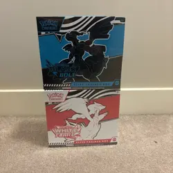 Pokemon TCG White Flair And Black Bolt Pokemon ETB NEW FACTORY SEALED - Image 1