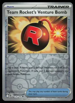 Team Rocket's Venture Bomb 179/182 Destined Rivals Pokemon Reverse Holo NM - Image 1